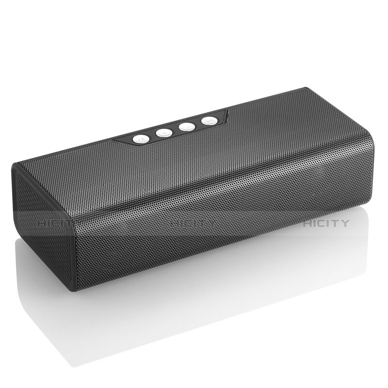 Bluetoothミニスピーカー ポータブルで高音質 ポータブルスピーカー S17 ブラック