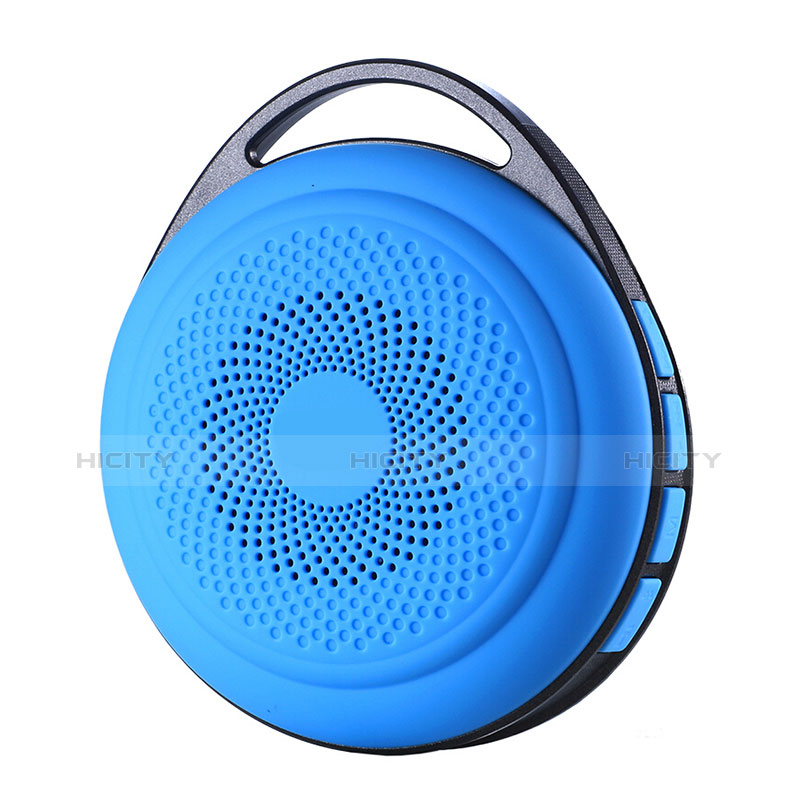 Bluetoothミニスピーカー ポータブルで高音質 ポータブルスピーカー S20 ブルー