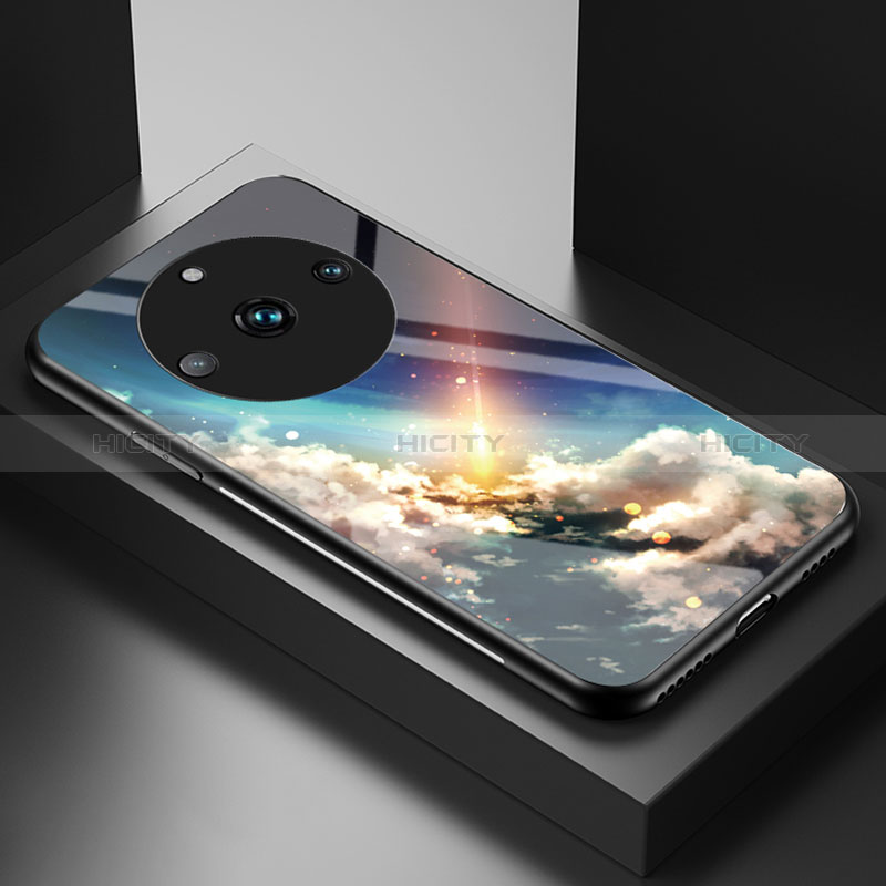 Realme 11 Pro 5G用ハイブリットバンパーケース プラスチック パターン 鏡面 カバー LS1 Realme 