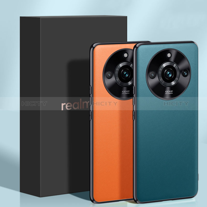 Realme 11 Pro+ Plus 5G用ケース 高級感 手触り良いレザー柄 QK5 Realme 