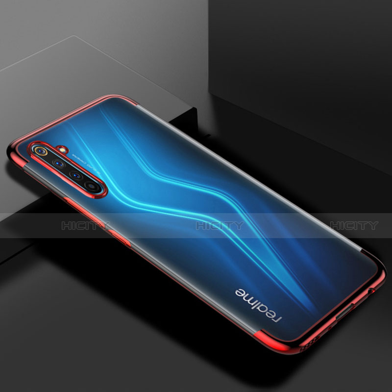 Realme 6 Pro用極薄ソフトケース シリコンケース 耐衝撃 全面保護 クリア透明 H01 Realme 