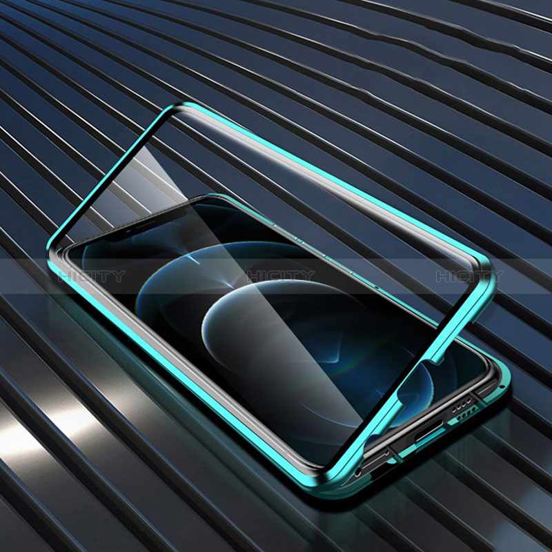 Realme 9 4G用ケース 高級感 手触り良い アルミメタル 製の金属製 360度 フルカバーバンパー 鏡面 カバー Realme 