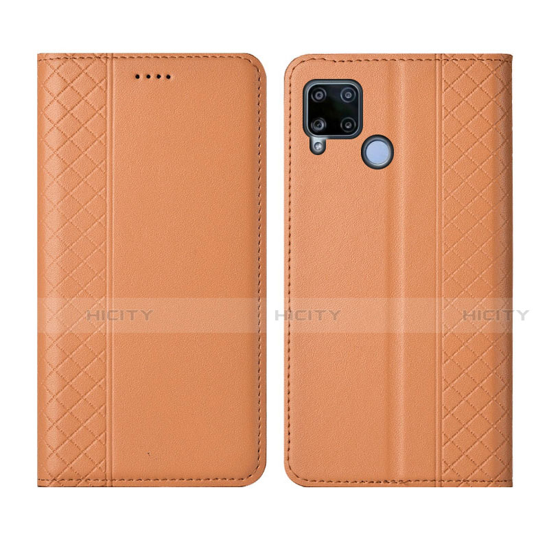 Realme C15用手帳型 レザーケース スタンド カバー Realme 