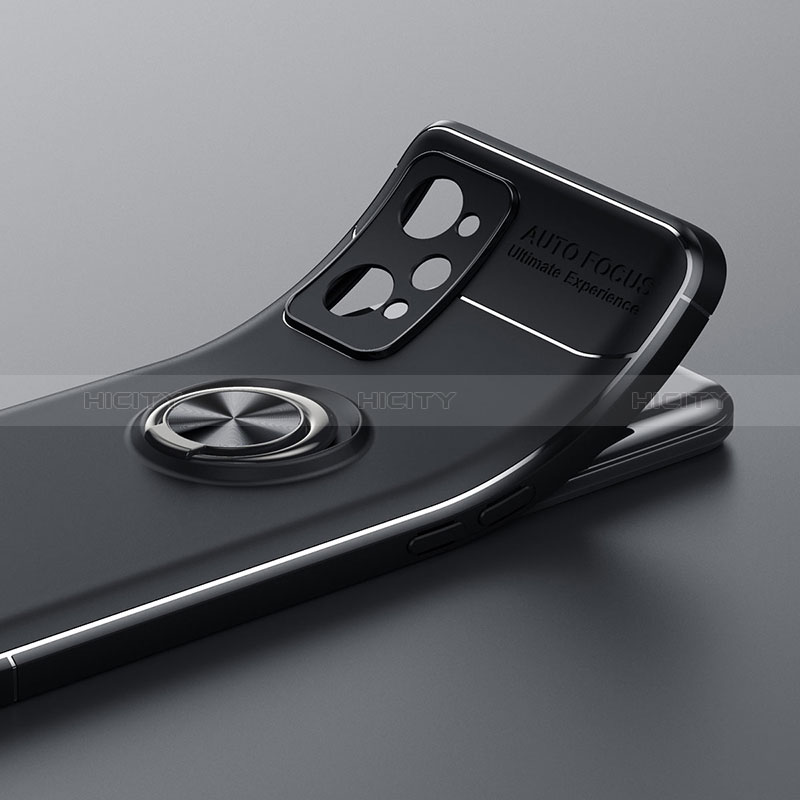 Realme GT Neo 3T 5G用極薄ソフトケース シリコンケース 耐衝撃 全面保護 アンド指輪 マグネット式 バンパー SD1 Realme 