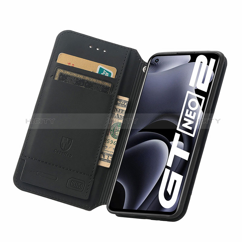 Realme GT Neo 3T 5G用手帳型 レザーケース スタンド パターン カバー S02D Realme 