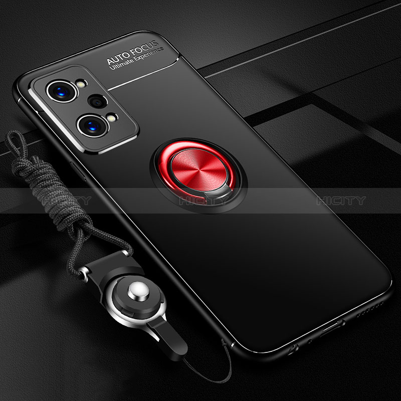 Realme GT Neo 3T 5G用極薄ソフトケース シリコンケース 耐衝撃 全面保護 アンド指輪 マグネット式 バンパー SD3 Realme 