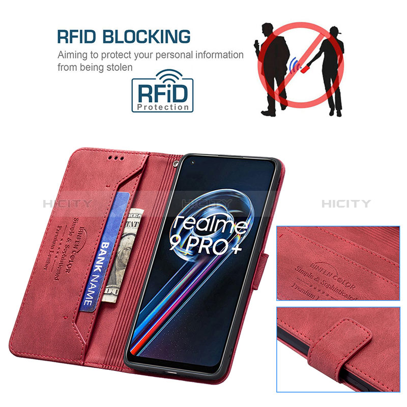 Realme Narzo 50 Pro 5G用手帳型 レザーケース スタンド カバー B05F Realme