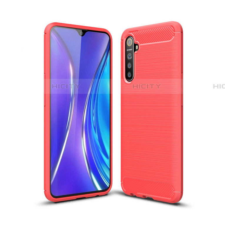 Realme X2用シリコンケース ソフトタッチラバー ライン カバー S01 Realme 