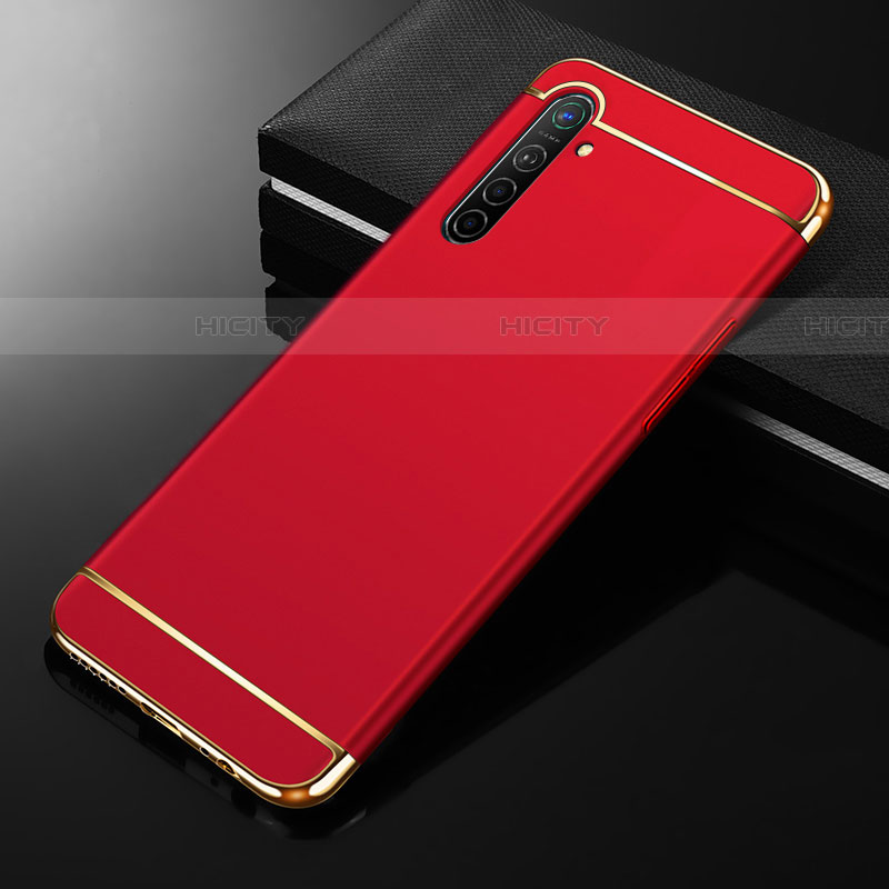 Realme X2用ケース 高級感 手触り良い メタル兼プラスチック バンパー M01 Realme 