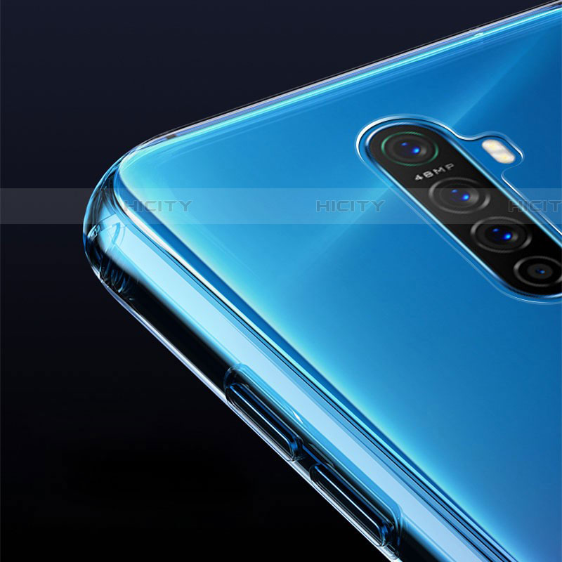 Realme X2 Pro用極薄ソフトケース シリコンケース 耐衝撃 全面保護 クリア透明 T04 Realme クリア