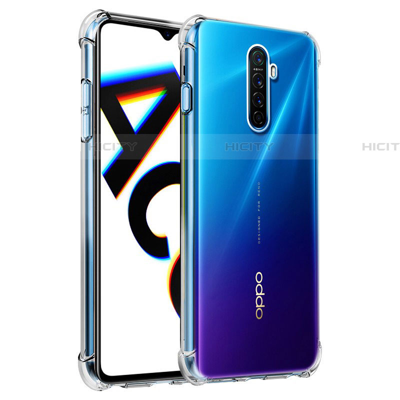 Realme X2 Pro用極薄ソフトケース シリコンケース 耐衝撃 全面保護 クリア透明 T02 Realme クリア