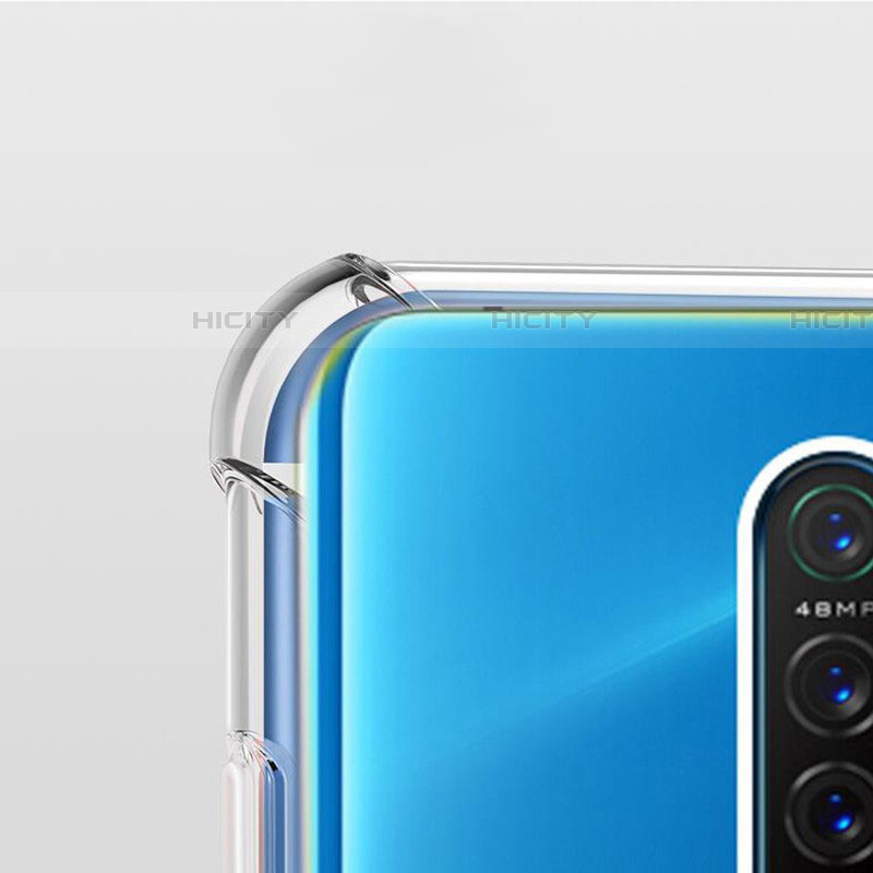 Realme X2 Pro用極薄ソフトケース シリコンケース 耐衝撃 全面保護 クリア透明 T02 Realme クリア