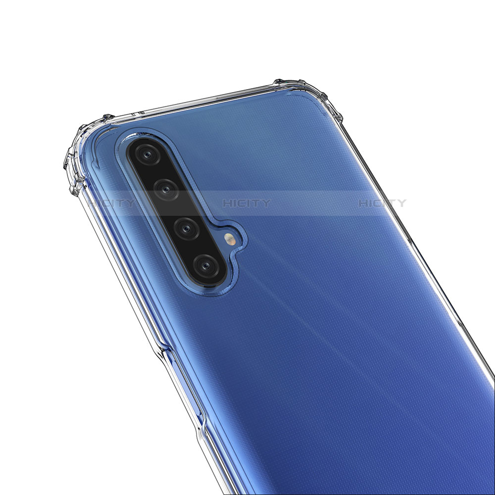 Realme X50 5G用極薄ソフトケース シリコンケース 耐衝撃 全面保護 クリア透明 T02 Realme クリア