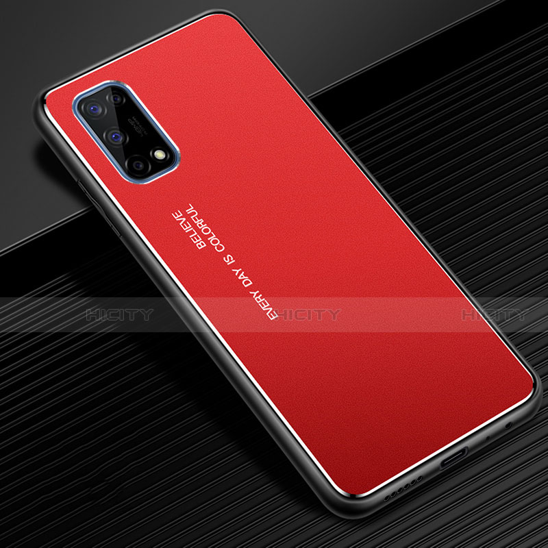 Realme X7 5G用ケース 高級感 手触り良い アルミメタル 製の金属製 カバー Realme 