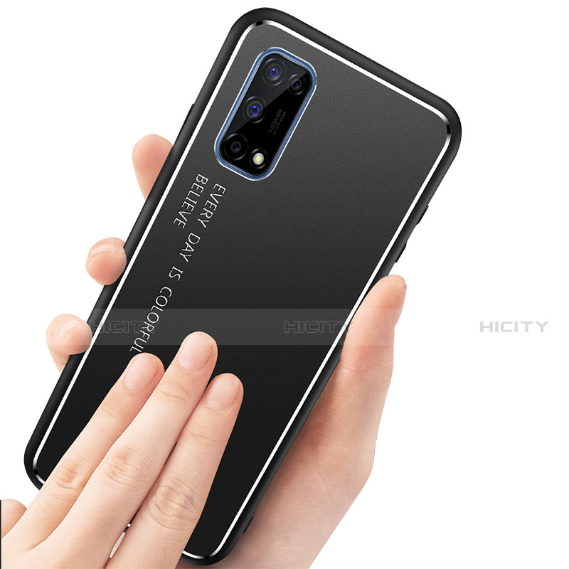 Realme X7 5G用ケース 高級感 手触り良い アルミメタル 製の金属製 カバー Realme 