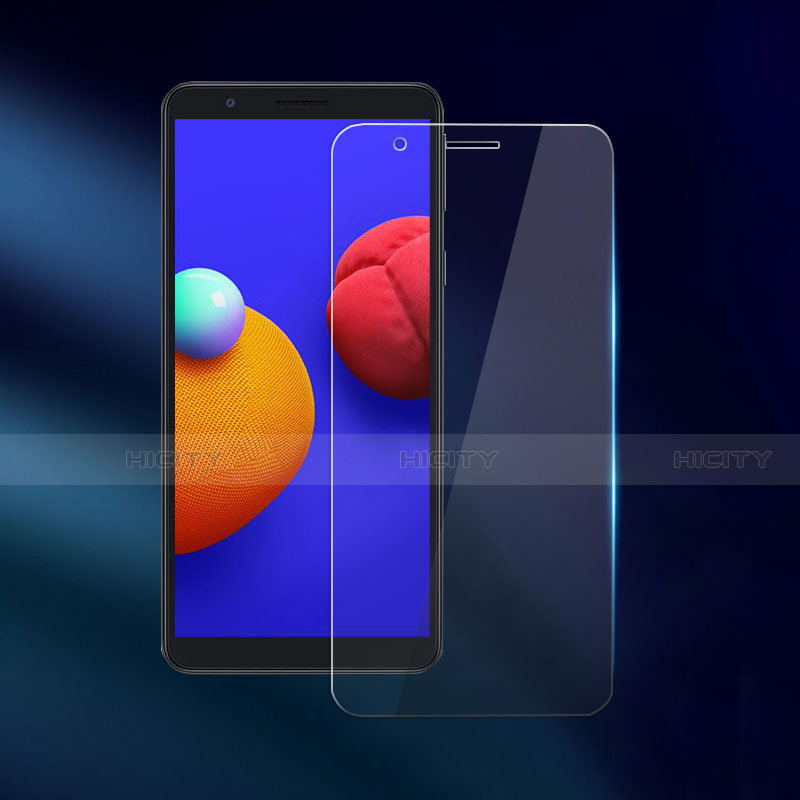 Samsung Galaxy A01 Core用強化ガラス 液晶保護フィルム サムスン クリア