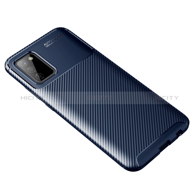 Samsung Galaxy A02s用シリコンケース ソフトタッチラバー ツイル カバー サムスン 