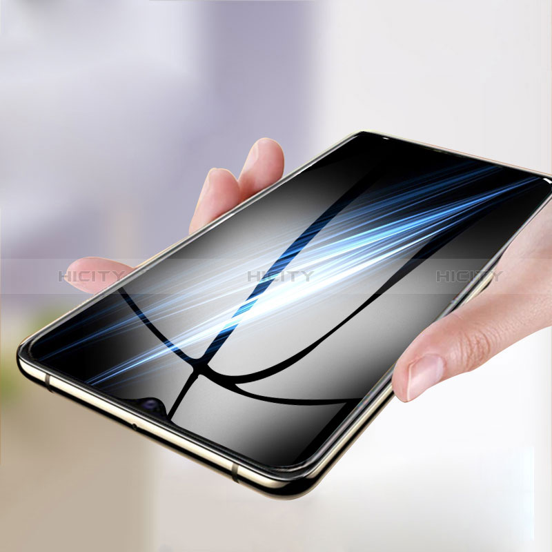 Samsung Galaxy A05s用強化ガラス フル液晶保護フィルム F04 サムスン ブラック