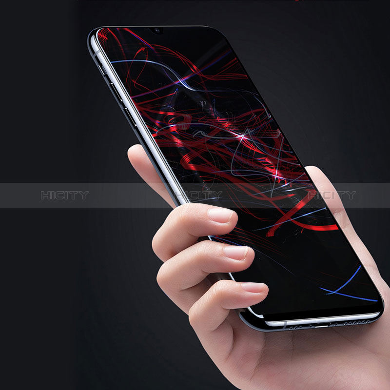 Samsung Galaxy A10用反スパイ 強化ガラス 液晶保護フィルム S02 サムスン クリア