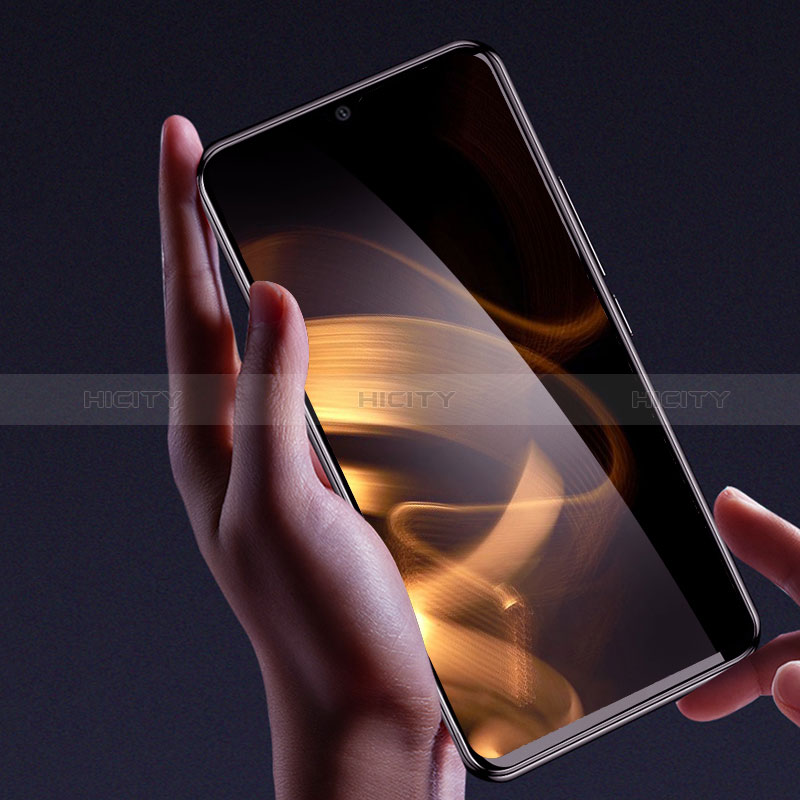 Samsung Galaxy A10e用強化ガラス フル液晶保護フィルム F02 サムスン ブラック