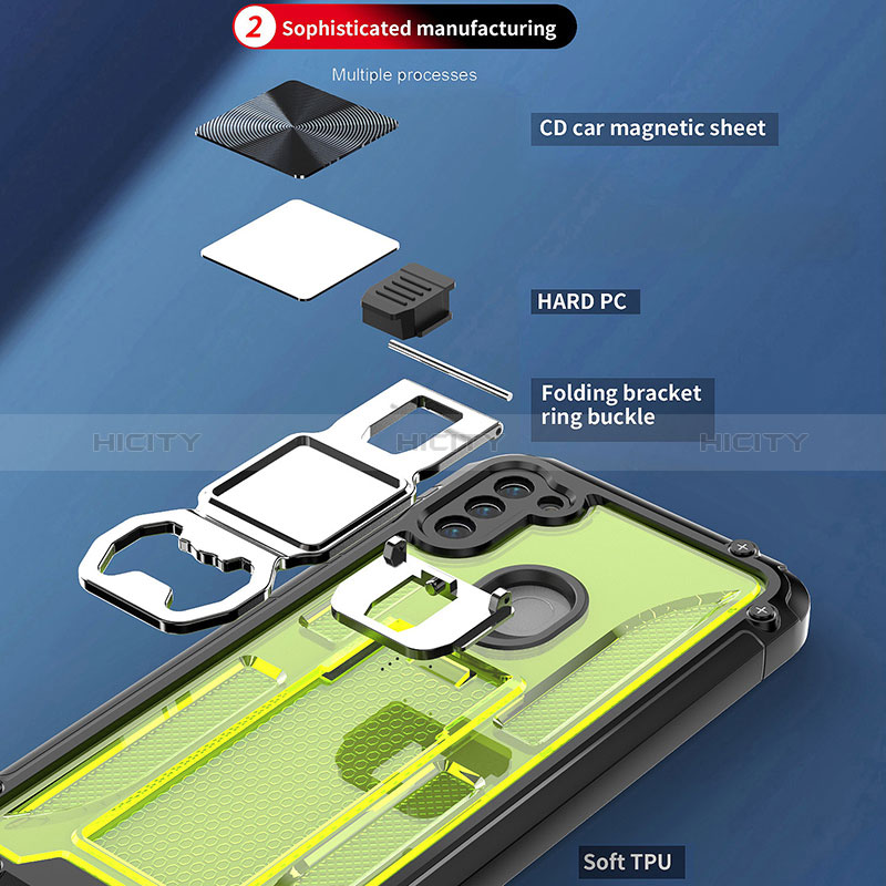 Samsung Galaxy A11用ハイブリットバンパーケース スタンド プラスチック 兼シリコーン カバー H01 サムスン 