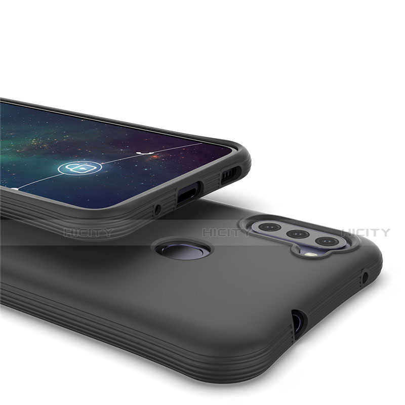 Samsung Galaxy A11用360度 フルカバー極薄ソフトケース シリコンケース 耐衝撃 全面保護 バンパー サムスン 