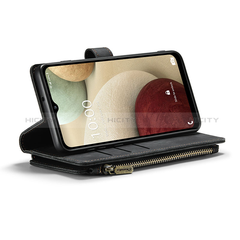 Samsung Galaxy A12 Nacho用手帳型 レザーケース スタンド カバー C05S サムスン 