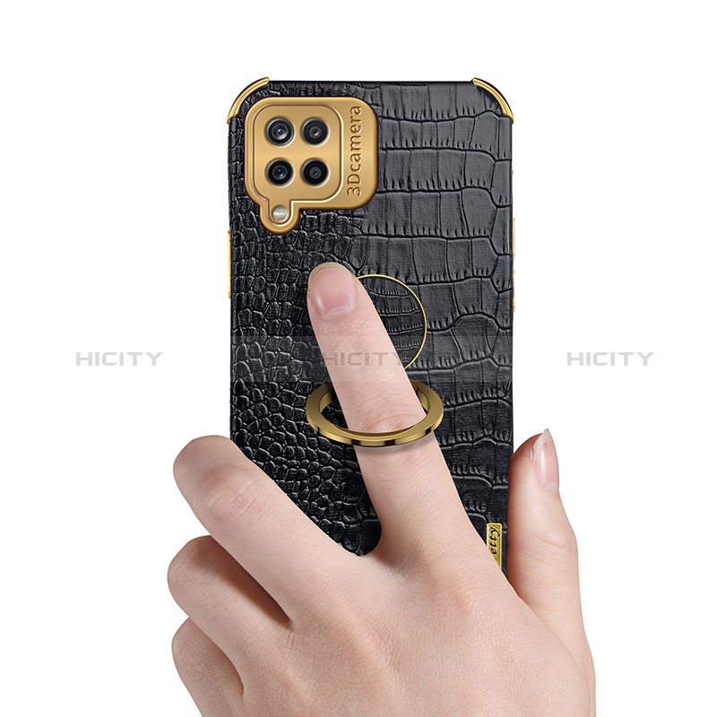 Samsung Galaxy A12 Nacho用ケース 高級感 手触り良いレザー柄 XD1 サムスン 