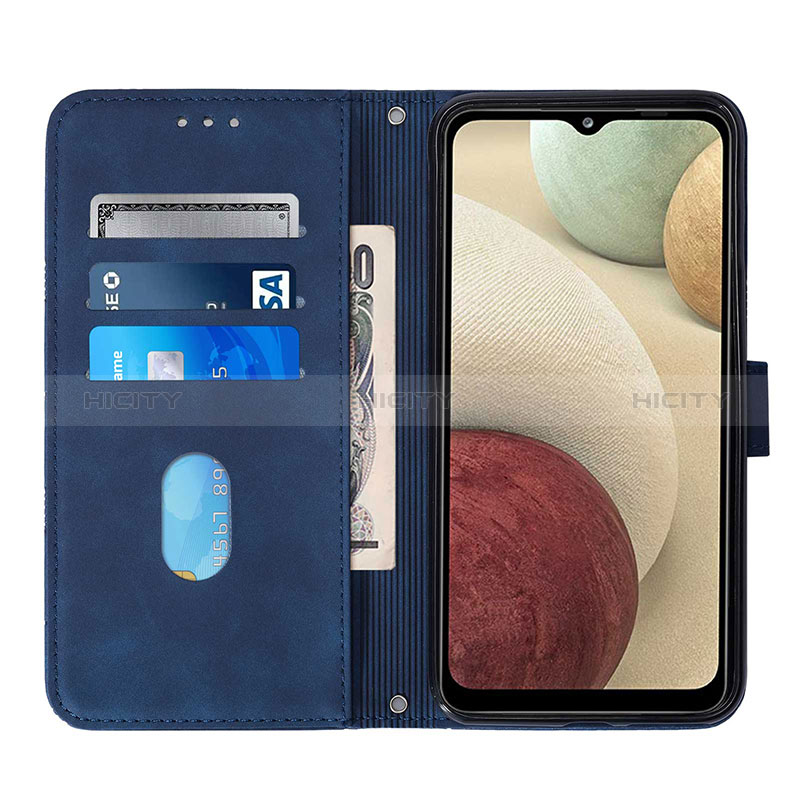 Samsung Galaxy A12 Nacho用手帳型 レザーケース スタンド カバー Y03B サムスン 