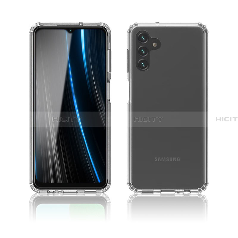 Samsung Galaxy A13 5G用極薄ソフトケース シリコンケース 耐衝撃 全面保護 クリア透明 T04 サムスン クリア