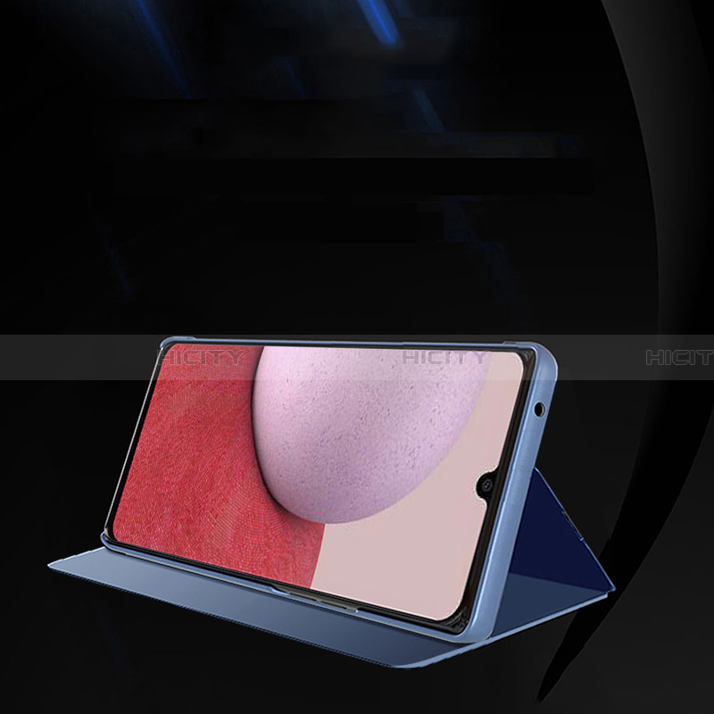 Samsung Galaxy A14 5G用手帳型 レザーケース スタンド 鏡面 カバー サムスン 