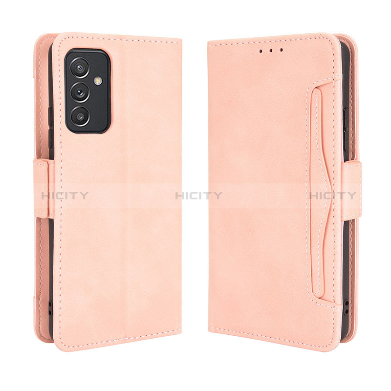 Samsung Galaxy A15 5G用手帳型 レザーケース スタンド カバー BY3 サムスン ピンク