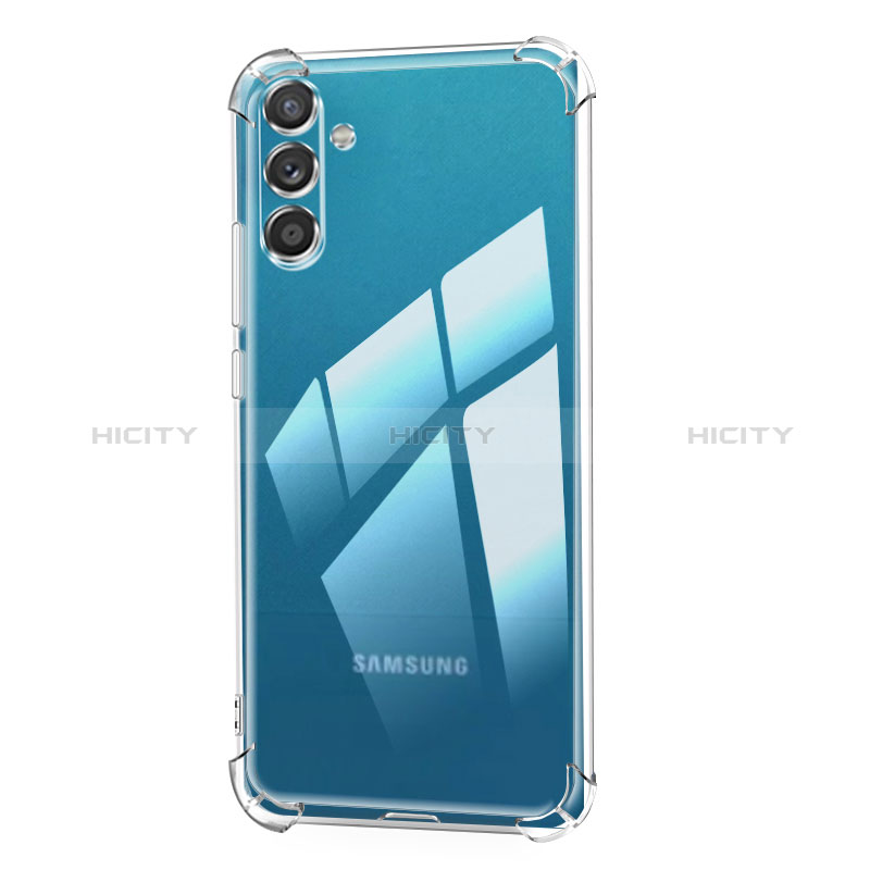 Samsung Galaxy A15 5G用極薄ソフトケース シリコンケース 耐衝撃 全面保護 クリア透明 T04 サムスン クリア