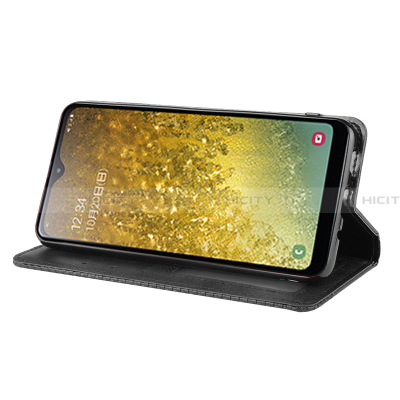 Samsung Galaxy A21 SC-42A用手帳型 レザーケース スタンド カバー BY4 サムスン 