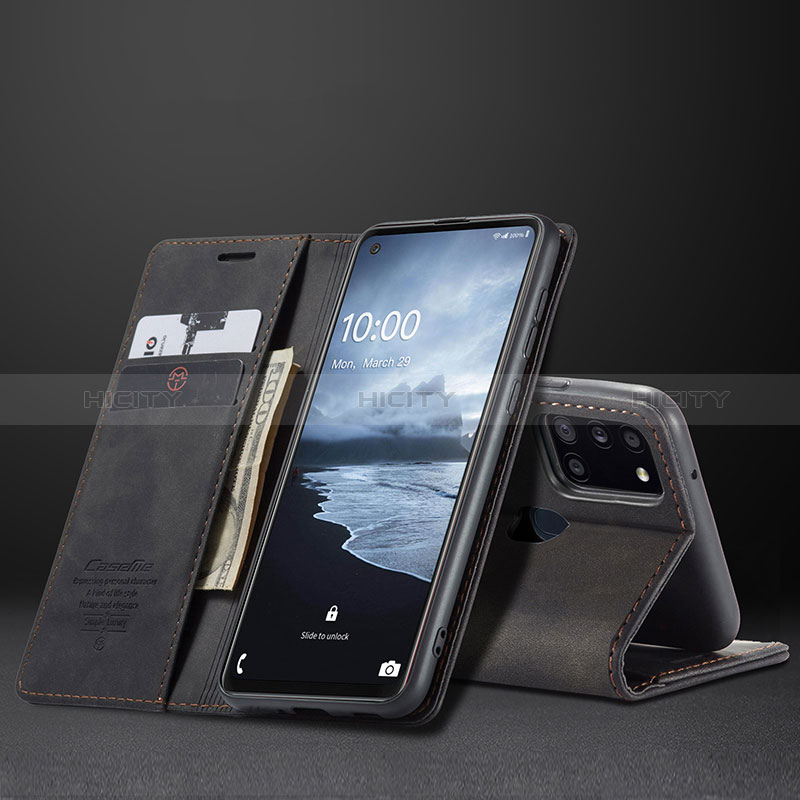 Samsung Galaxy A21s用手帳型 レザーケース スタンド カバー C02S サムスン 