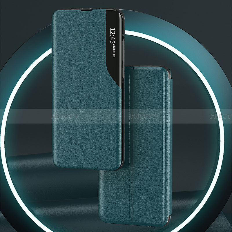 Samsung Galaxy A22 4G用手帳型 レザーケース スタンド カバー QH3 サムスン 