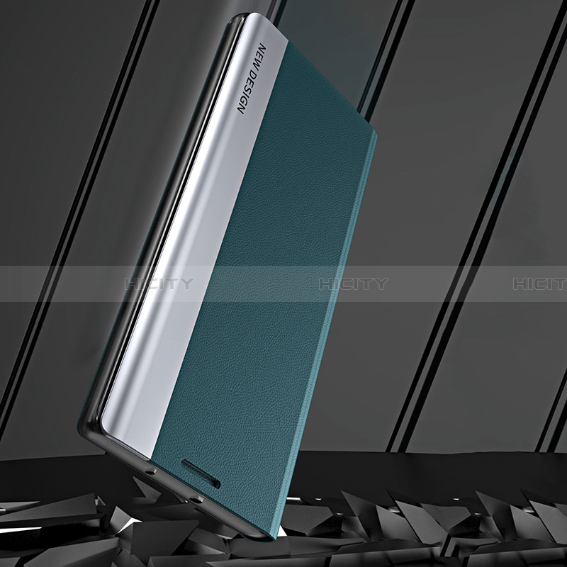 Samsung Galaxy A22 5G用手帳型 レザーケース スタンド カバー QH2 サムスン 