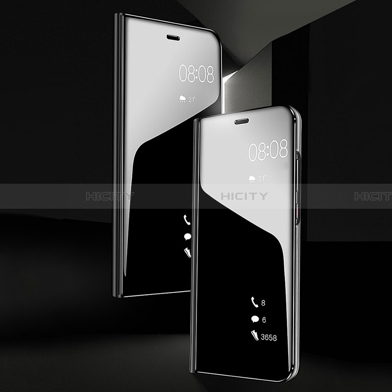 Samsung Galaxy A22 5G用手帳型 レザーケース スタンド 鏡面 カバー L05 サムスン 