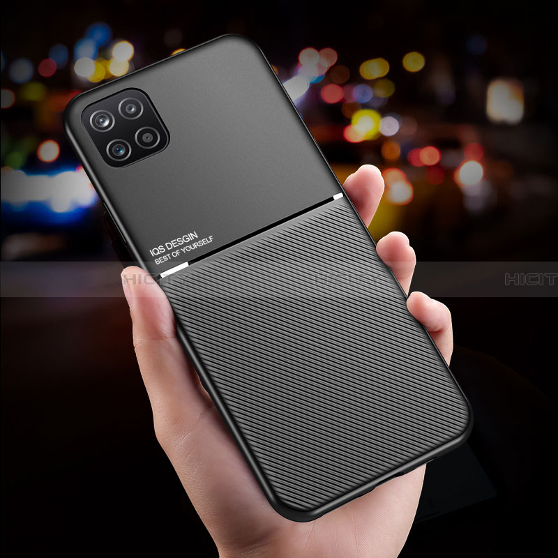 Samsung Galaxy A22 5G用極薄ソフトケース シリコンケース 耐衝撃 全面保護 マグネット式 バンパー サムスン 