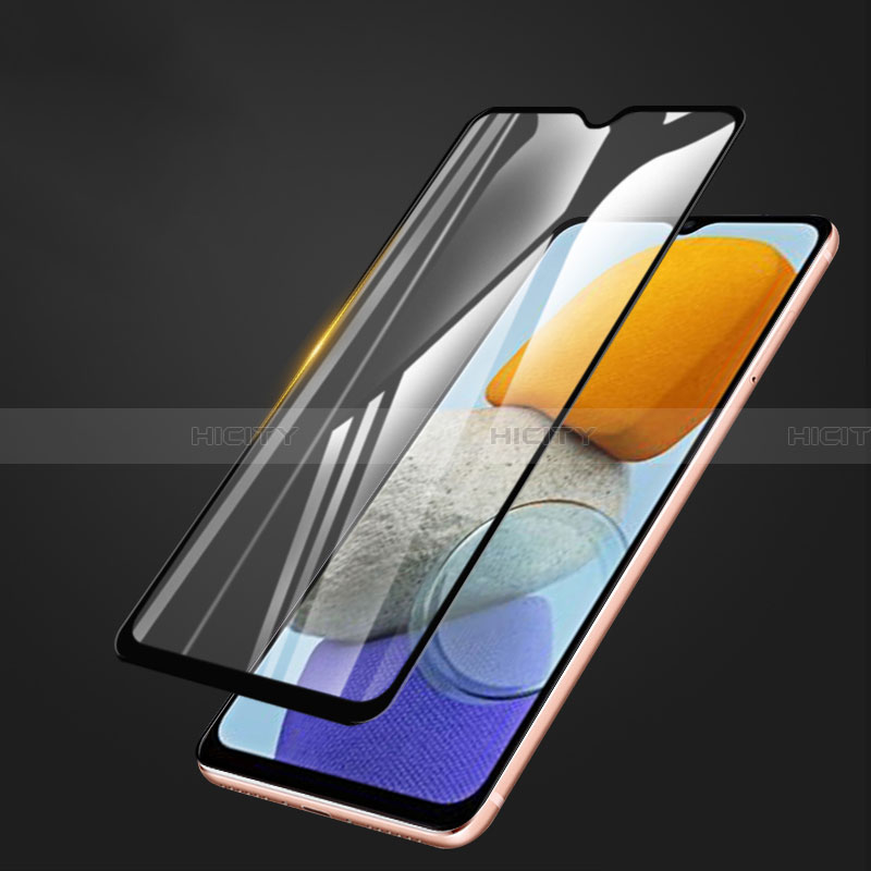 Samsung Galaxy A22 5G用強化ガラス フル液晶保護フィルム F05 サムスン ブラック