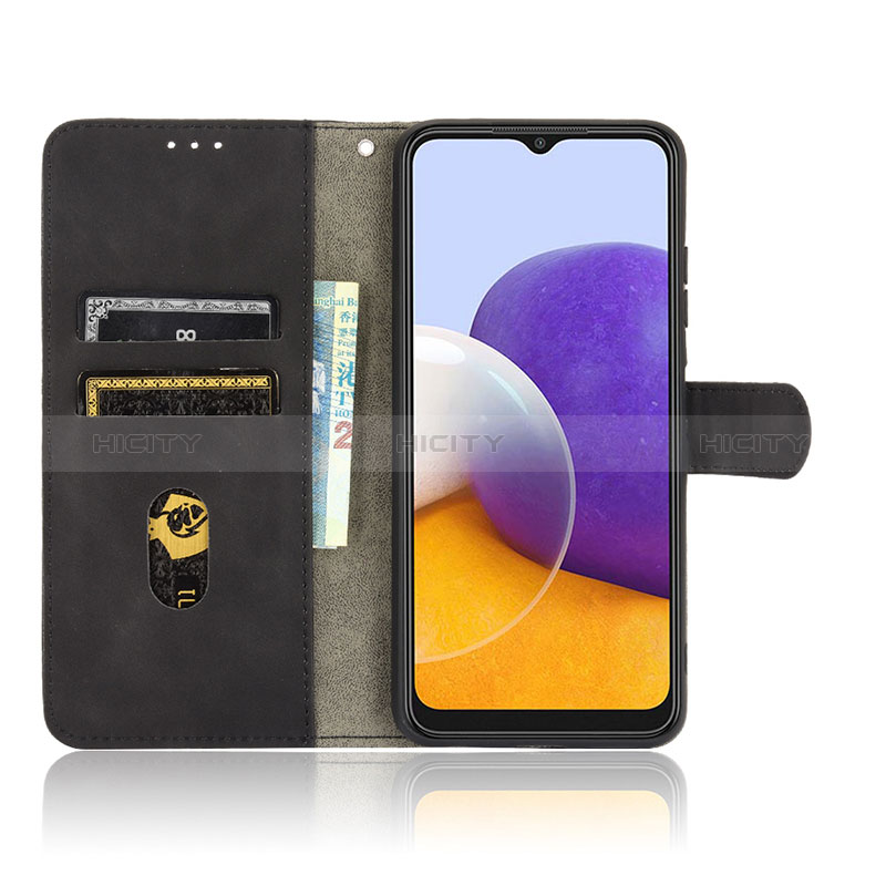 Samsung Galaxy A22s 5G用手帳型 レザーケース スタンド カバー L08Z サムスン 