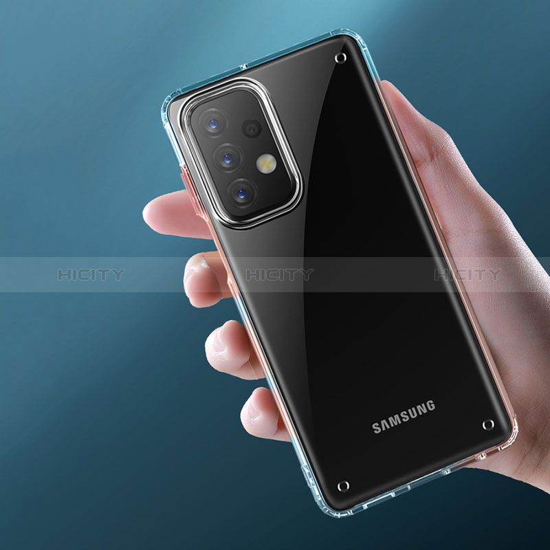 Samsung Galaxy A23 5G用極薄ソフトケース シリコンケース 耐衝撃 全面保護 クリア透明 T05 サムスン クリア
