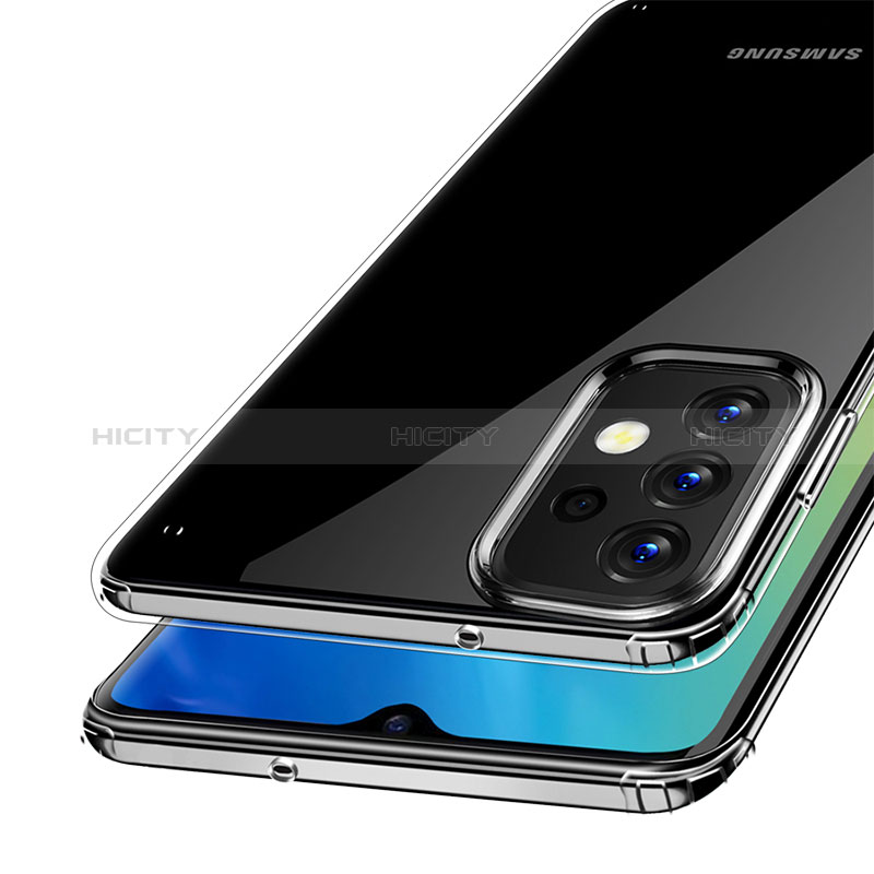 Samsung Galaxy A23 5G用極薄ソフトケース シリコンケース 耐衝撃 全面保護 クリア透明 カバー サムスン クリア