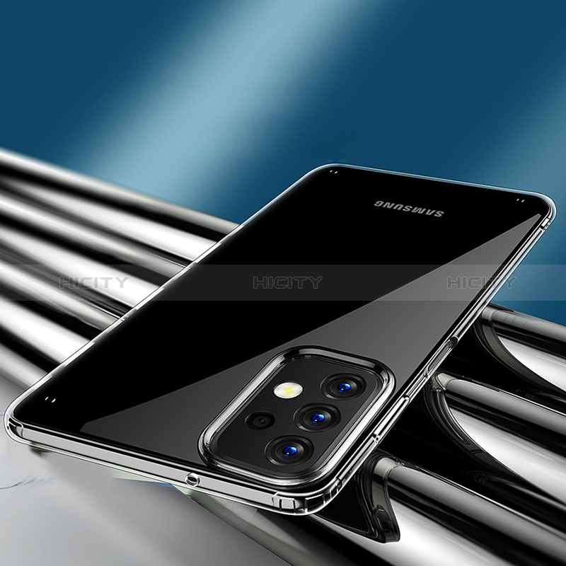 Samsung Galaxy A23 5G用ハイブリットバンパーケース クリア透明 プラスチック 鏡面 カバー WL2 サムスン 