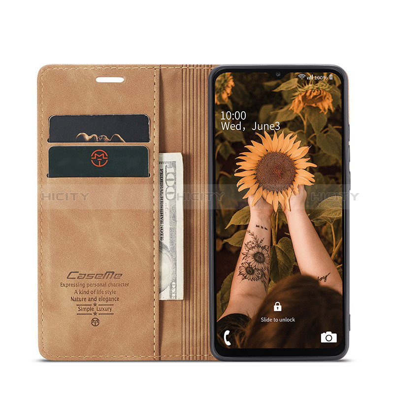 Samsung Galaxy A23 5G用手帳型 レザーケース スタンド カバー C01S サムスン 