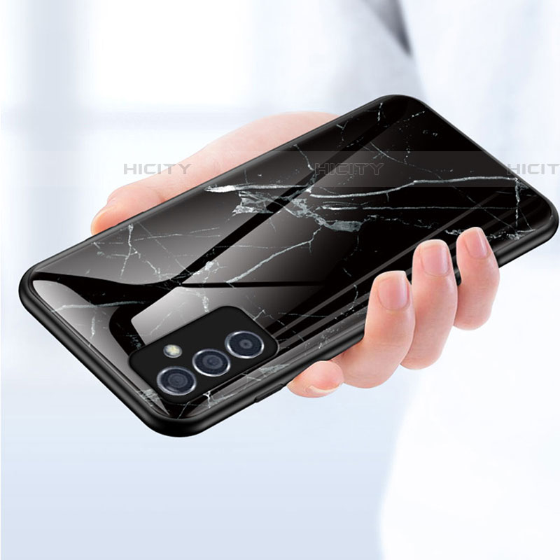 Samsung Galaxy A25 5G用ハイブリットバンパーケース プラスチック パターン 鏡面 カバー サムスン 