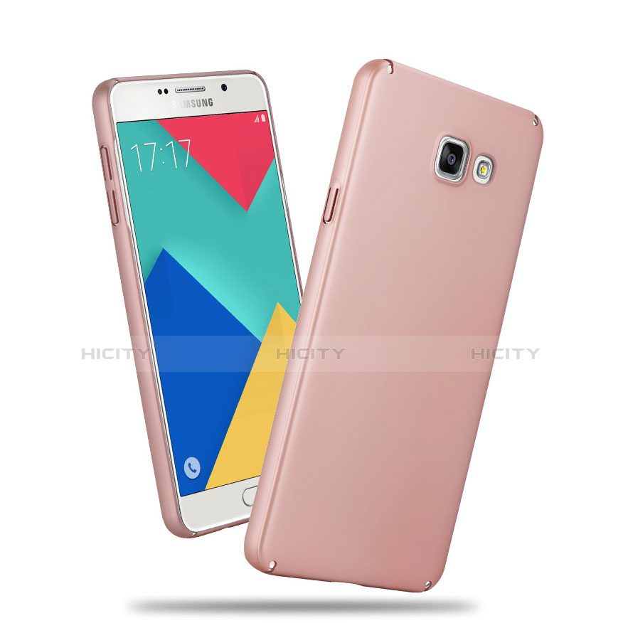 Samsung Galaxy A3 (2016) SM-A310F用ハードケース プラスチック 質感もマット サムスン ピンク