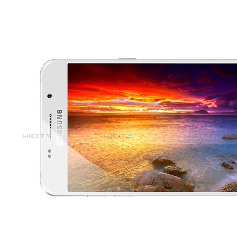 Samsung Galaxy A3 (2016) SM-A310F用強化ガラス フル液晶保護フィルム サムスン ゴールド