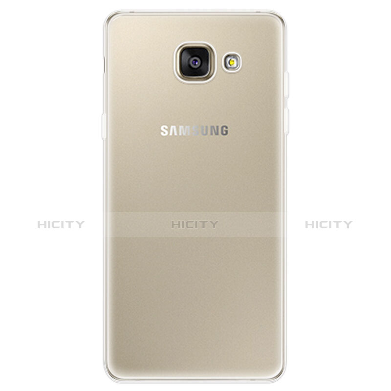 Samsung Galaxy A3 (2017) SM-A320F用極薄ソフトケース シリコンケース 耐衝撃 全面保護 クリア透明 カバー サムスン クリア