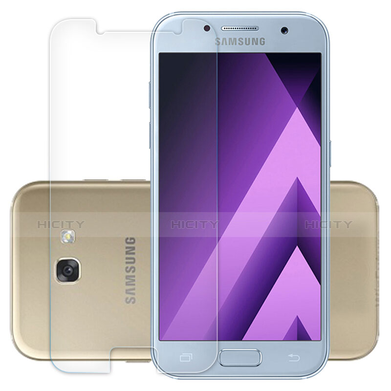 Samsung Galaxy A3 (2017) SM-A320F用強化ガラス 液晶保護フィルム T02 サムスン クリア
